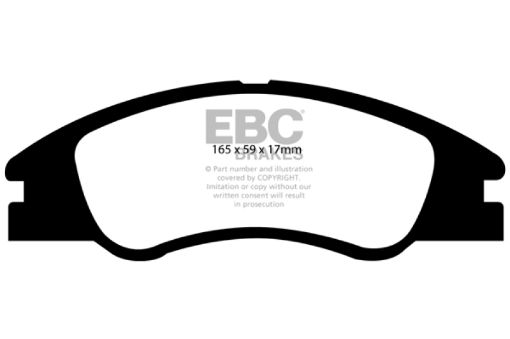 Picture of EBC 04 - 09 Kia Spectra 1.8 Greenstuff Front Brake Pads