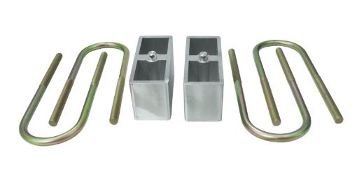 Picture of MaxTrac 82 - 04 Chevrolet S10 2WD 3in Rear Lowering Blocks U - Bolts