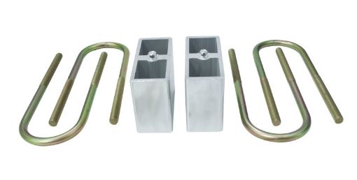 Picture of MaxTrac 82 - 04 Chevrolet S10 2WD 4in Rear Lowering Blocks U - Bolts