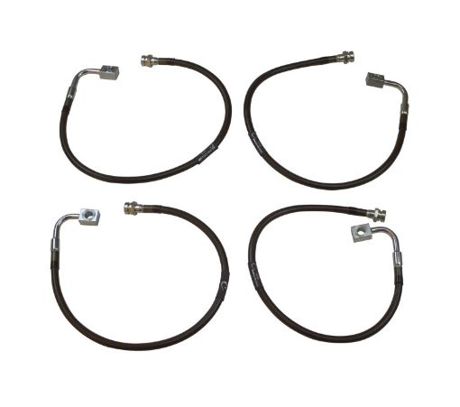 Picture of MaxTrac 07 - 18 Jeep Wrangler JK 2WD4WD Front Rear Extended Brake Line Kit