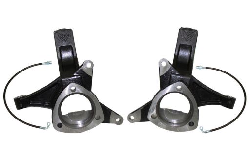 Picture of MaxTrac 07 - 16 GM C1500 2WD 4.5in Front Lift Spindles wExtended DOT Compliant Brake Lines