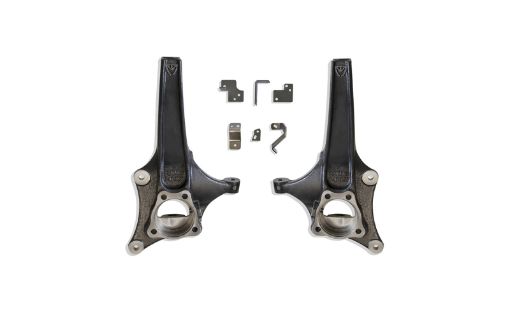 Picture of MaxTrac 19 - 20 GM C1500 2WD 3.5in Front Lift Spindles wExtended DOT Compliant Brake Lines