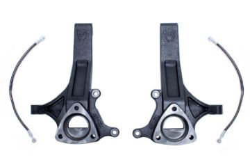 Picture of MaxTrac 02 - 18 Dodge RAM 1500 2WD 4.5in Front Lift Spindles wExtended DOT Compliant Brake Lines