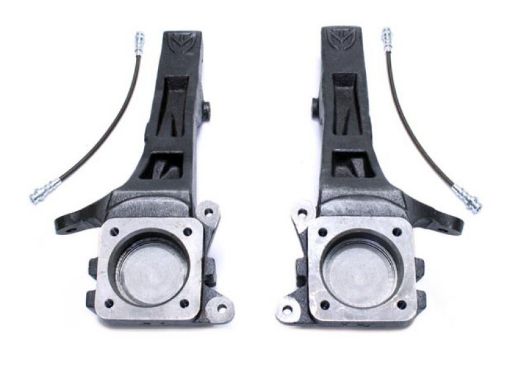Picture of MaxTrac 03 - 18 Toyota 4Runner 2WD 4in Front Lift Spindles wExtended DOT Compliant Brake Lines