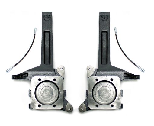 Picture of MaxTrac 07 - 18 Toyota Tundra 2WD 3.5in Front Lift Spindles wExtended DOT Compliant Brake Lines