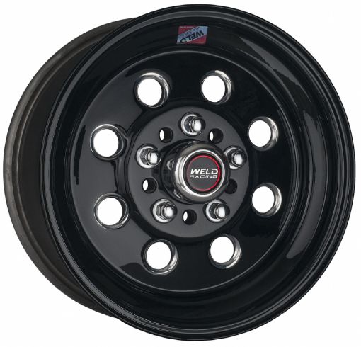 Picture of Weld Draglite 15x8 5x4.5 5x4.75 BP 4.5in. BS Black Wheel - Non - Beadlock