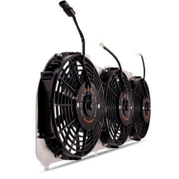 Picture of Mishimoto 89 - 01 Jeep Cherokee XJ 4.0L Performance Aluminum Fan Shroud wo Controller