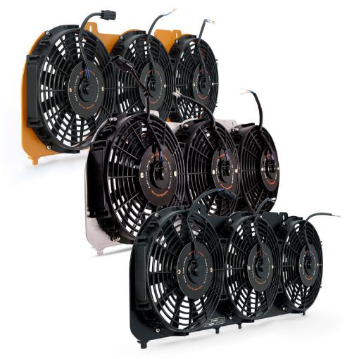 Picture of Mishimoto 89 - 01 Jeep Cherokee XJ 4.0L Performance Aluminum Fan Shroud w Controller