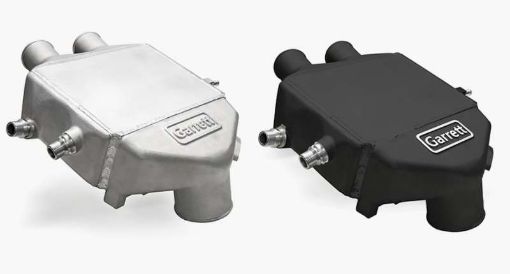 Picture of Garrett 2015 BMW M3M4 (F80 M3 F82 F83 M4) AirWater Performance Intercooler - Black