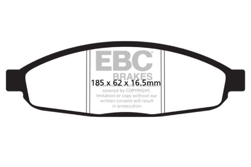 Picture of EBC 05 - 07 Chrysler Pacifica 3.5 Ultimax2 Front Brake Pads