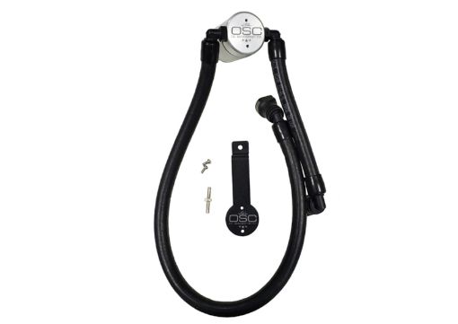 Picture of JL Oil Separator 3.0 Passenger Side 2011 - 14 Mustang GT12 - 13 Boss 302 Remote Mount - Clear Anodized