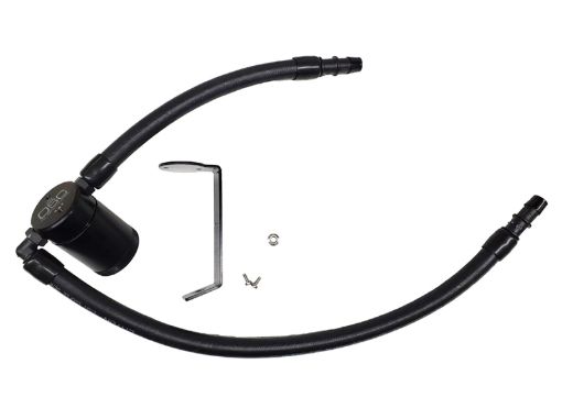 Picture of JL 11 - 23 3.6L V6 Dodge ChargerChallengerChrysler 300C Oil Separator 3.0 - Black Anodized