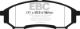 Picture of EBC 05 - 07 Ford F250 (inc Super Duty) 5.4 (2WD) Extra Duty Rear Brake Pads