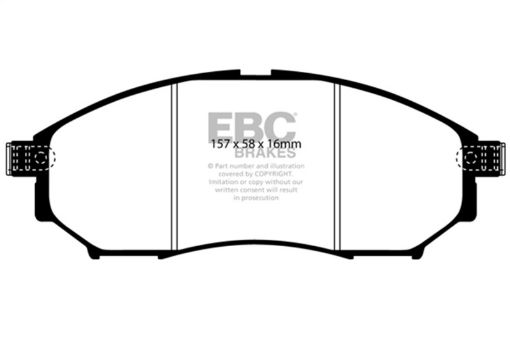 Picture of EBC 05 - 08 Infiniti G35 3.5 2WD Bluestuff Front Brake Pads