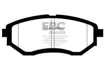 Picture of EBC 05 - 08 Subaru Tribeca 3.0 Extra Duty Front Brake Pads