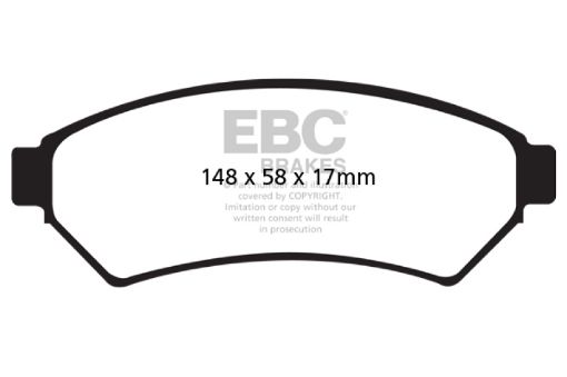 Picture of EBC 05 - 09 Buick Allure (Canada) 3.6 Ultimax2 Front Brake Pads