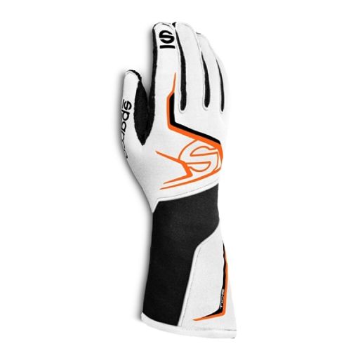 Picture of Sparco Gloves Tide K 10 WHTBLKORG