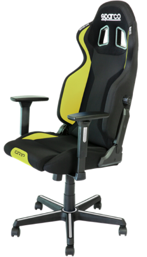 Picture of Sparco Game Chair GRIP BLKYEL