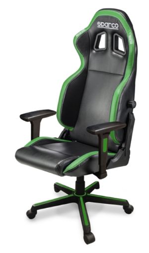 Picture of Sparco Game Chair ICON BLKGRN