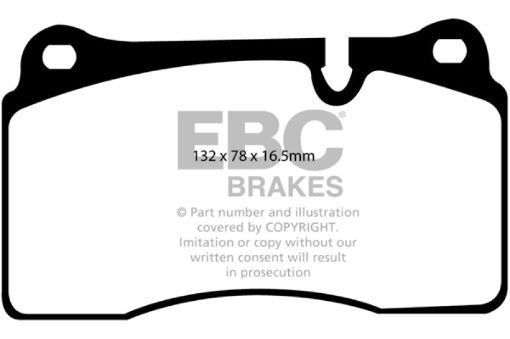 Picture of EBC 05 - 09 Land Rover Range Rover 4.2 Supercharged Ultimax2 Front Brake Pads