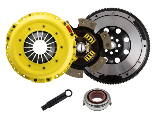 Picture of ACT 17 - 21 23 - 24 Honda Civic Type R Acura Integra Type S HDRace Sprung 6 Pad Clutch Kit