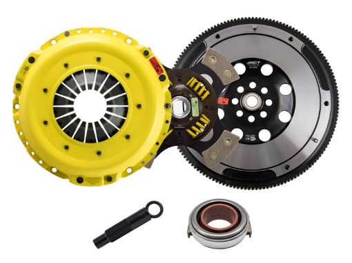 Picture of ACT 17 - 21 23 - 24 Honda Civic Type R Acura Integra Type S HDRace Sprung 4 Pad Clutch Kit