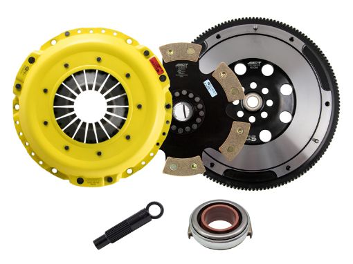 Picture of ACT 17 - 21 23 - 24 Honda Civic Type R Acura Integra Type S HDRace Rigid 6 Pad Clutch Kit