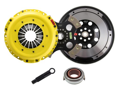 Picture of ACT 17 - 21 23 - 24 Honda Civic Type R Acura Integra Type S HDRace Rigid 4 Pad Clutch Kit