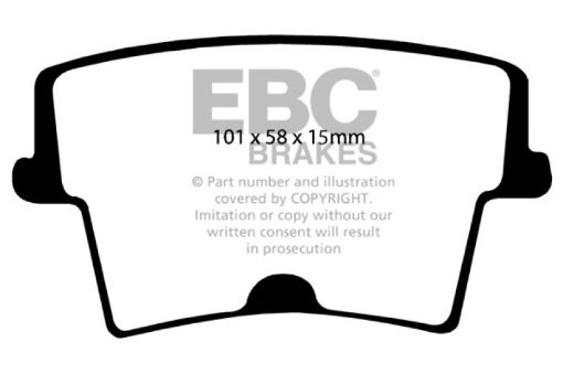 Picture of EBC 05 - 10 Chrysler 300C 5.7 Ultimax2 Rear Brake Pads