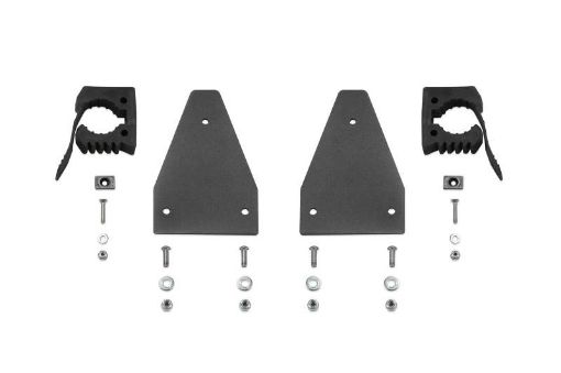 Picture of Fabtech 20 - 21 Jeep Gladiator 4WD Cargo Rack Shovel Mount Kit