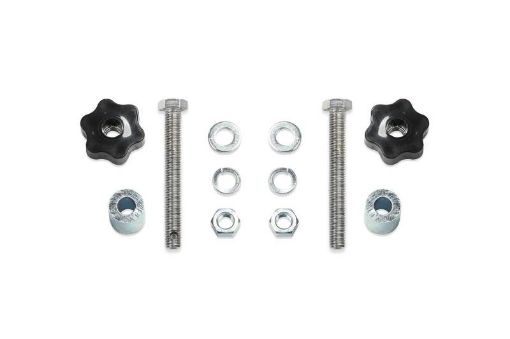 Picture of Fabtech 20 - 21 Jeep Gladiator 4WD Cargo Rack Hi - Lift Jack Mount Kit
