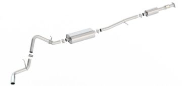 Picture of Borla S - Type Cat - Back 19 - 20 Chevrolet Silverado Side Exit Exhaust