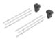 Picture of Borla Hanger Isolator Kit - 6 Hanger Rods 2 Rubber Isolators