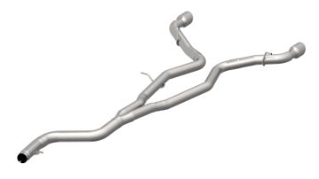 Picture of Kooks 2020 Toyota Supra 3.5in x 3in SS Muffler Delete Catback Exhaust wPolished Tips