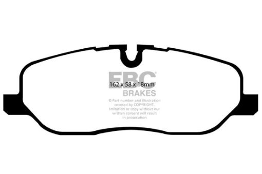 Picture of EBC 05 - 10 Land Rover LR3 4.4 Ultimax2 Front Brake Pads
