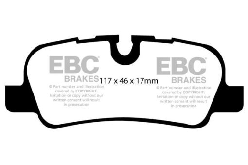 Picture of EBC 05 - 10 Land Rover LR3 4.4 Ultimax2 Rear Brake Pads