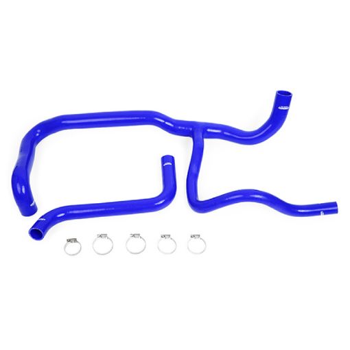 Picture of Mishimoto 14 Chevrolet Silverado 1500 Blue Silicone Hose Kit