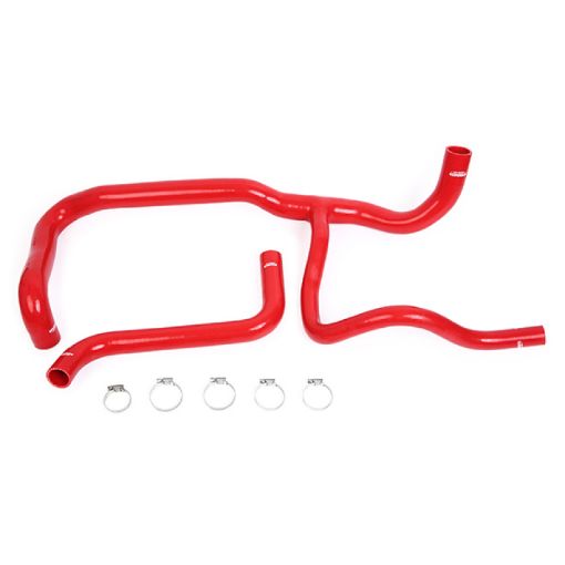 Picture of Mishimoto 14 Chevrolet Silverado 1500 Red Silicone Hose Kit