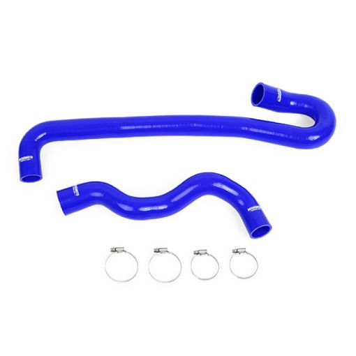 Picture of Mishimoto 11 Jeep Grand Cherokee 5.7L V8 Blue Silicone Radiator Hose Kit