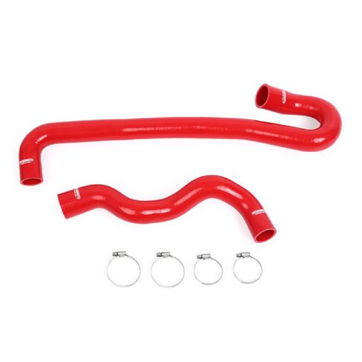 Picture of Mishimoto 11 Jeep Grand Cherokee 5.7L V8 Red Silicone Radiator Hose Kit