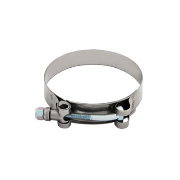 Picture of Mishimoto Stainless Steel T - Bolt Clamp 3.15in. - 3.39in. (80mm - 86mm)