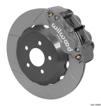 Picture of Wilwood 15 Ford Mustang Forged Superlite 4R Rear Big Brake Kit 14.00in Rotor (Anodized)