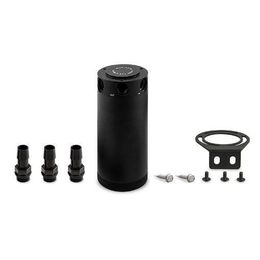 Picture of Mishimoto Compact Baffled Oil Catch Can - 3 - Port