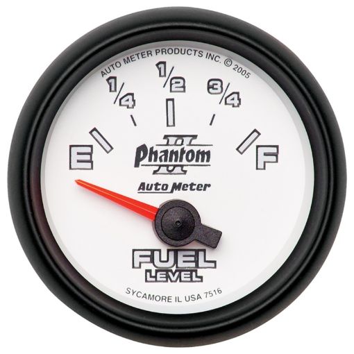 Picture of Autometer Phantom II 2 - 116in 240E - 33F OHM Electric Fuel Level Gauge
