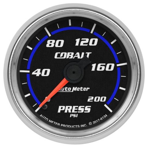 Picture of Autometer Cobalt 2 - 116in 200 PSI Mechanical Pressure Gauge