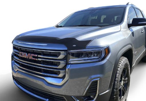 Picture of AVS 2020 GMC Acadia Aeroskin Low Profile Hood Shield - Smoke