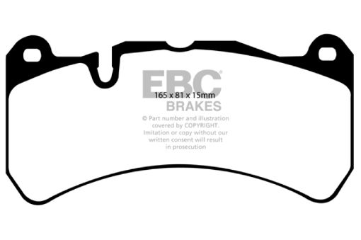 Picture of EBC 06 - 08 Ferrari 599 6.0 Redstuff Front Brake Pads