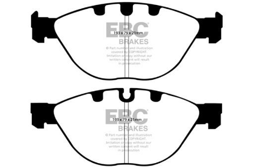 Picture of EBC 06 - 10 BMW M5 5.0 (E60) Redstuff Front Brake Pads