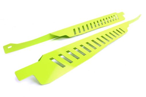 Picture of Perrin 11 - 14 Subaru WRXSTI Fender Shroud Set - Neon Yellow
