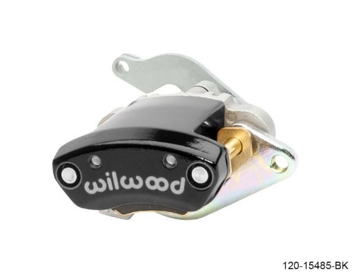 Picture of Wilwood Caliper - MC4 Mechanical Left Hand - Black 1.19in Piston 1.10in Rotor - Black